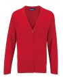 Sweter CARDIGAN 50/50 Czerwony 1WQ