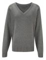 Sweter V-NECK 50/50 Grey 1WP
