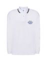 Polo długi rękaw WHITE/NAVY Platerki