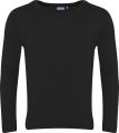 Sweter V-NECK Czarny 1WP