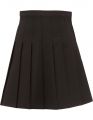 Spódnica Senior Stitch Down Pleat BLACK 1EG