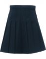 Spódnica Senior Stitch Down Pleat NAVY 1EG