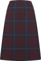 SPÓDNICZKA KELSO  MULTI MAROON 1EK