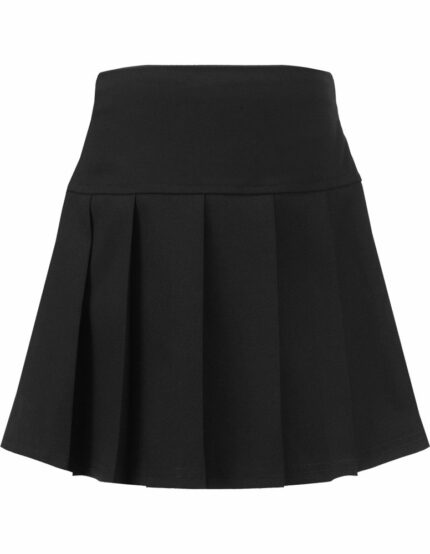 Spódnica Junior Panel Full Pleated Black 1EH