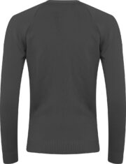 Sweter V-neck Mid Grey 1WP - obrazek 2