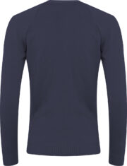 Sweter V-neck Navy 1WP - obrazek 2