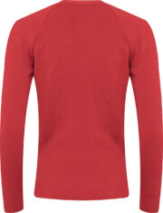 Sweter V-neck Red 1WP - obrazek 2