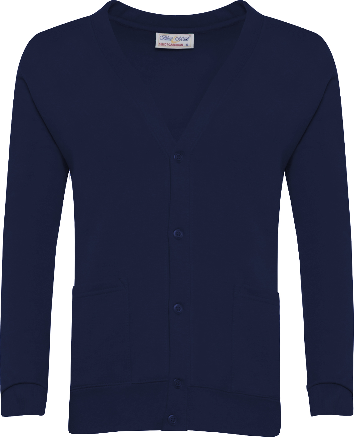 3SC NAVY PRZÓD Bluza Select Cardigan Navy 3SC - obrazek 1
