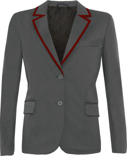 Marynarka Girls Aspire Grey z lamówką 1JB