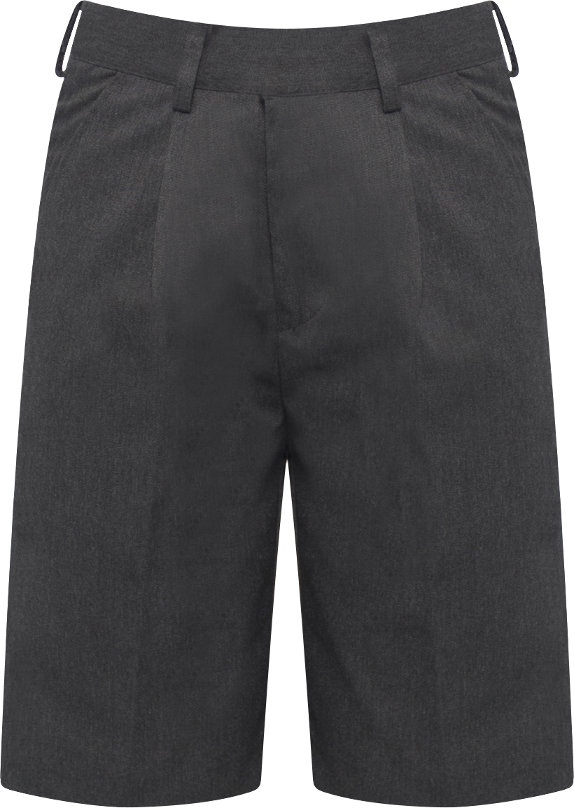 BERMUDA GREY PRZÓD Spodnie Boys Shorts Bermuda Grey 1K3 - obrazek 1