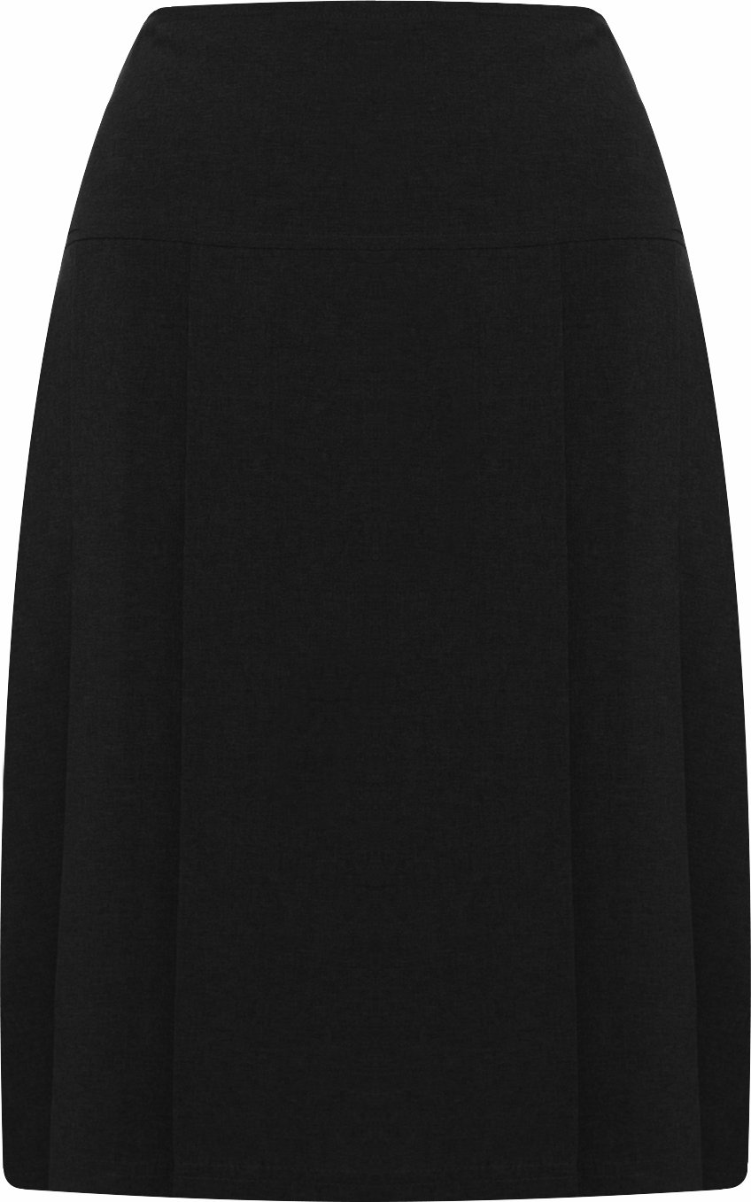 HENLEY BLACK PRZÓD Spódnica Henley Pleated Black 913596 - obrazek 1
