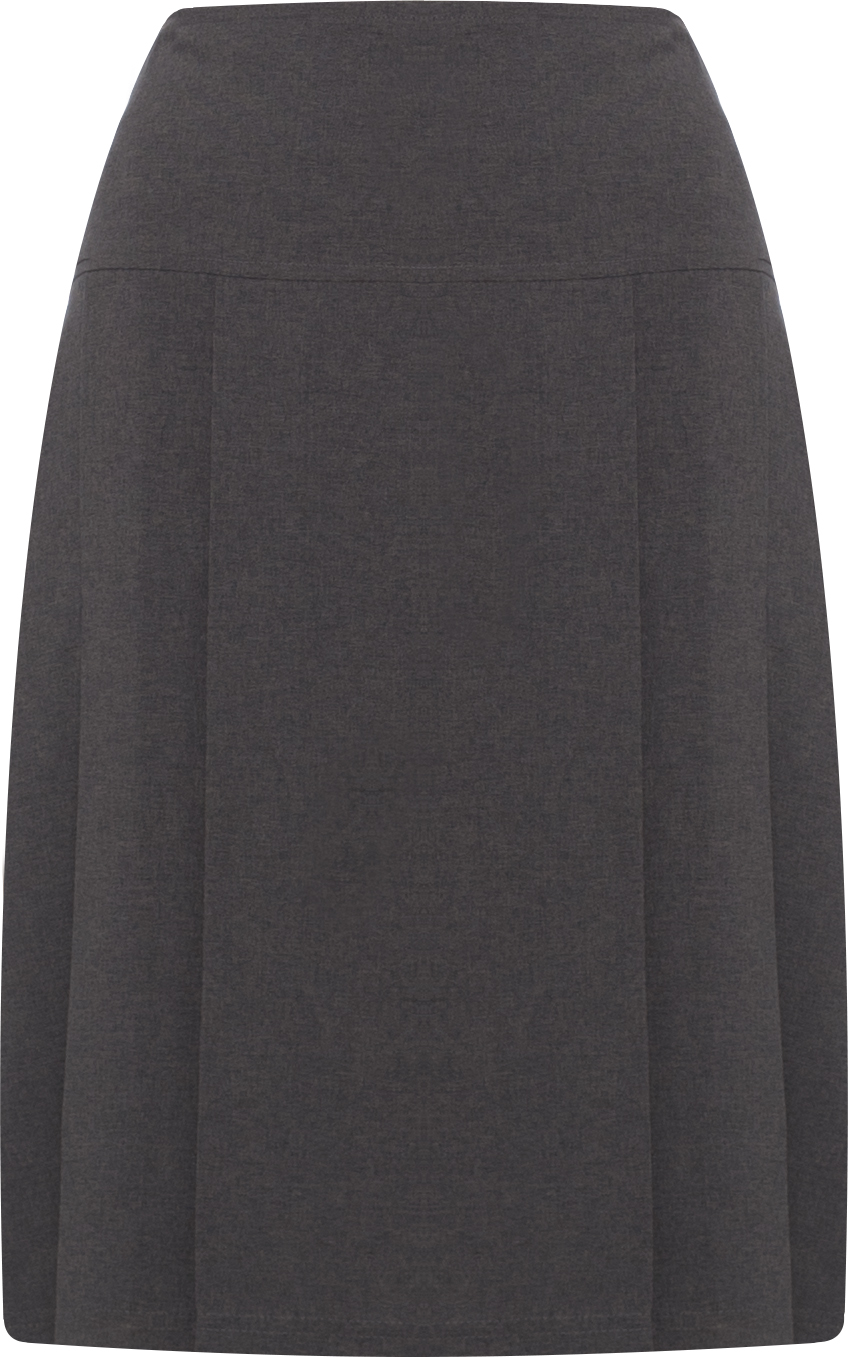 HENLEY GREY PRZÓD Spódnica Henley Pleated Grey 913596 - obrazek 1
