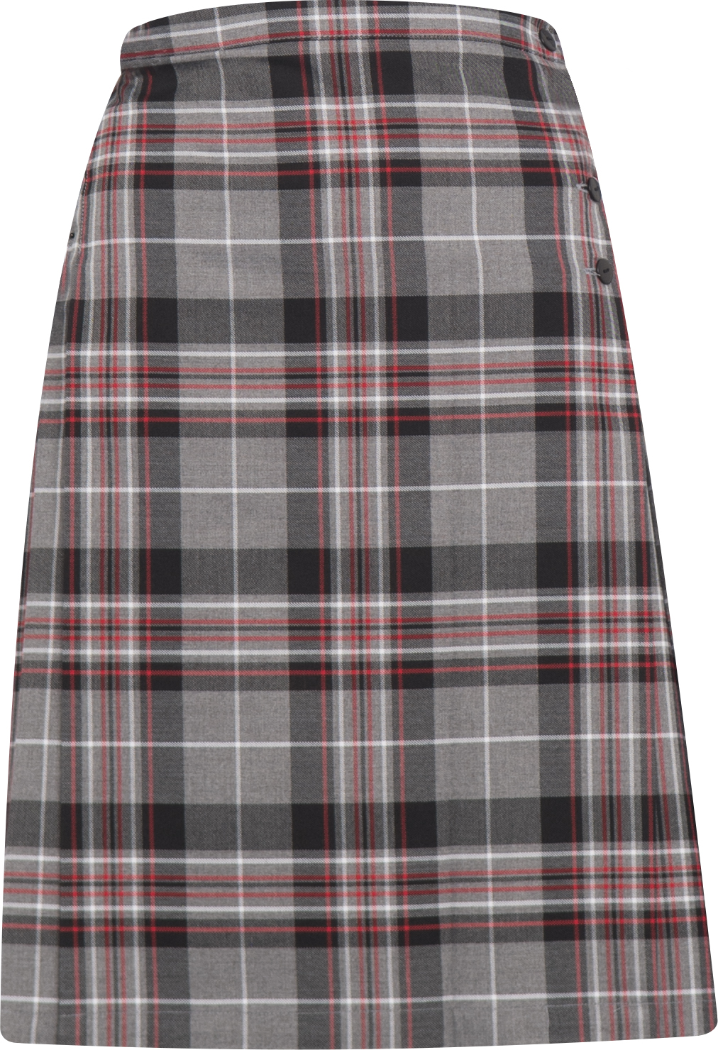 KELSO GREY PRZÓD Spódnica Kelso Tartan Grey Multi 1EK - obrazek 1