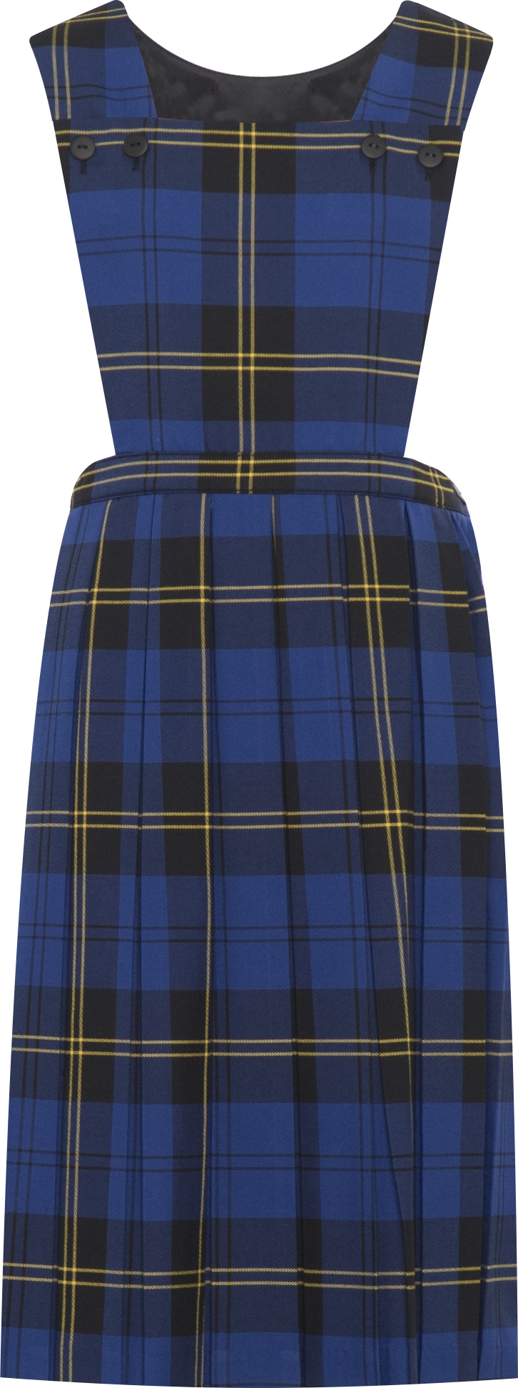 PRESTWICK ROYAL PRZÓD Sukienka Prestwick Tartan Pinafore Royal Multi 1EL - obrazek 1