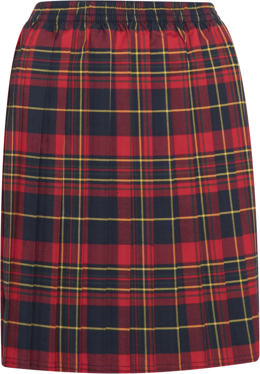 TARTAN RED PRZÓD Spódnica Skye Tartan Red Multi 1EJ - obrazek 1