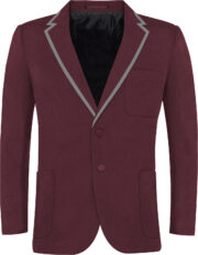 Marynarka Boys Viscount Maroon z lamówką SS39E