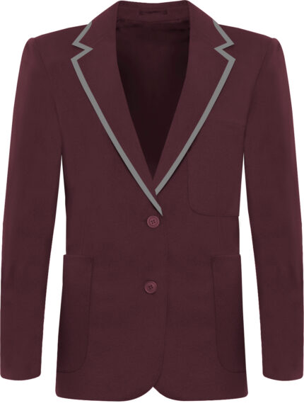 Marynarka Girls Viscount Maroon z lamówką SS29E