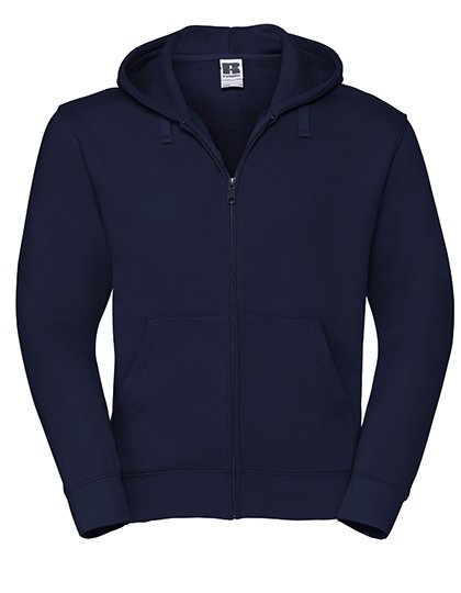 Bluza Z Kapturem Na Zamek Navy Z266