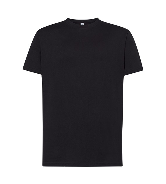 BLACK T-shirt Krótki Rękaw Black JK - obrazek 1