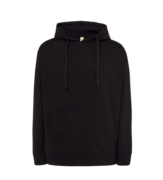 KNG BLACK Bluza Z Kapturem Black JK - obrazek 1