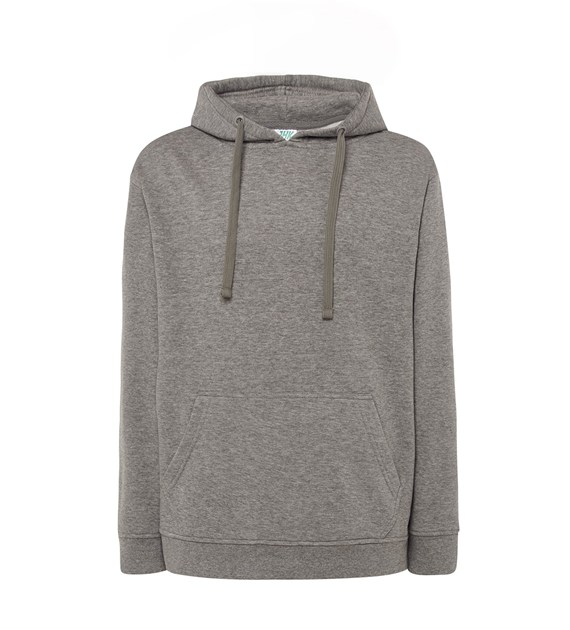 KNG GREY Bluza Z Kapturem Grey JK - obrazek 1