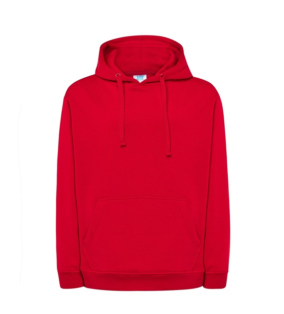 KNG RED Bluza Z Kapturem Red JK - obrazek 1