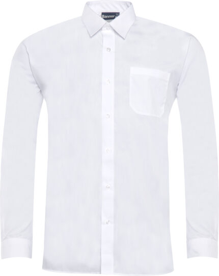 Koszula Boys Regular Długi Rękaw White 911350