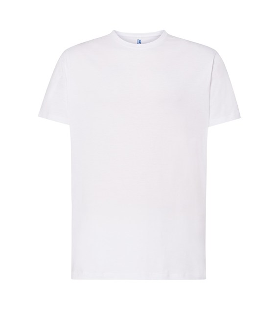 WHITE T-shirt Krótki Rękaw White JK - obrazek 1