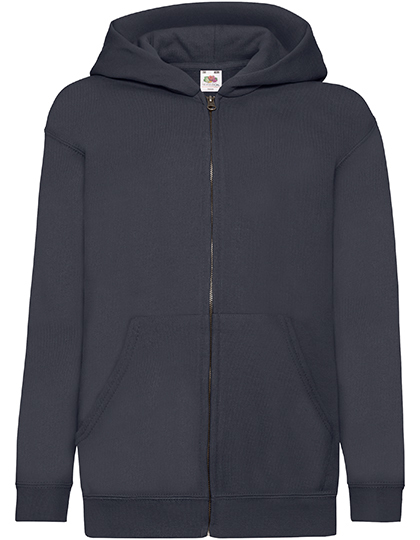 Bluza Z Kapturem Na Zamek Navy F401NK