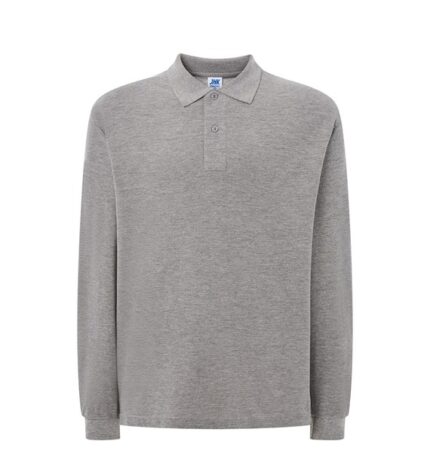 Polo Długi Rękaw Grey JK