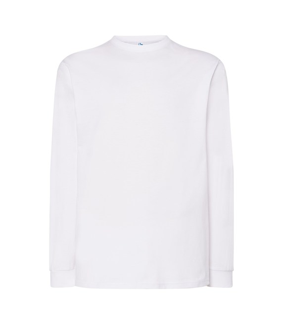 tsra-170-ls-wh-l_01 T-shirt Długi Rękaw White JK - obrazek 1